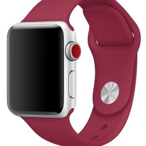ISO 38mm Rose Red AUTHENTIC Apple Band S/M